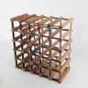 A Metal And Wood Wine Rack - 2