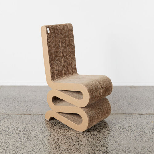 A Wiggle Chair in the style of Frank Gehry