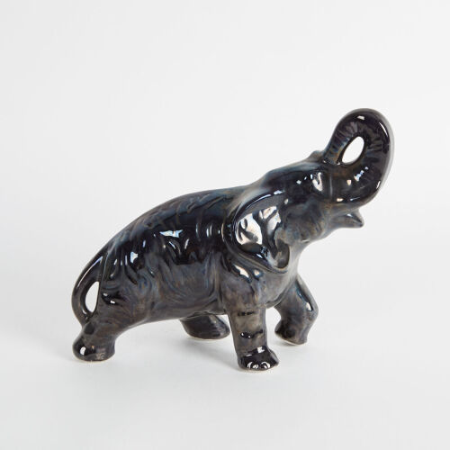 An Aquila Metallic Black Elephant