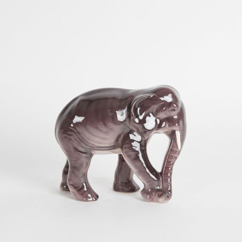 A Crown Lynn Purple Elephant