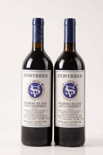 (2) 1997 Stonyridge Larose, Waiheke