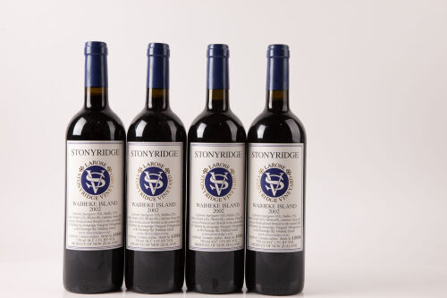 (4) 2002 Stonyridge Larose, Waiheke