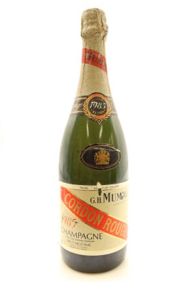 (1) 1985 G.H. Mumm Brut Millesime, Champagne