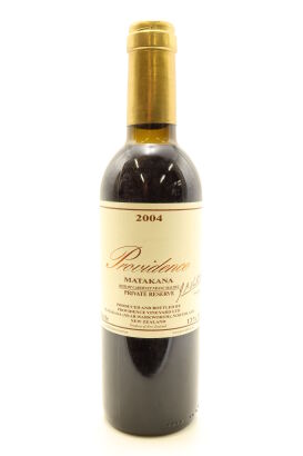 (1) 2004 Providence Private Reserve Merlot - Cabernet Franc - Malbec, Matakana, 375ml