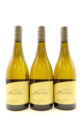 (3) 2020 Nautilus Estate Chardonnay, Marlborough