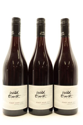(3) 2020 Wild Earth Pinot Noir, Central Otago