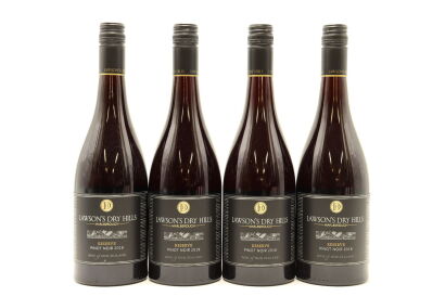 (4) 2018 Lawson's Dry Hills Reserve Pinot Noir, Marlborough