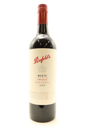 (1) 2019 Penfolds Max's Shiraz, South Australia