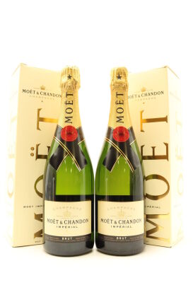 (2) NV Moet & Chandon Brut Imperial, Champagne