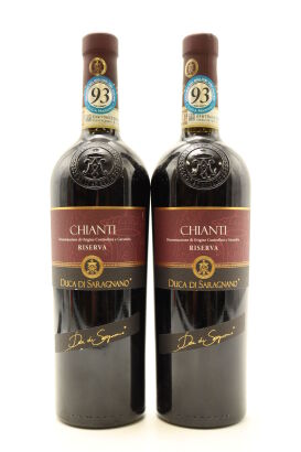 (2) 2013 Duca di Saragnano Chianti Riserva DOCG, Tuscany