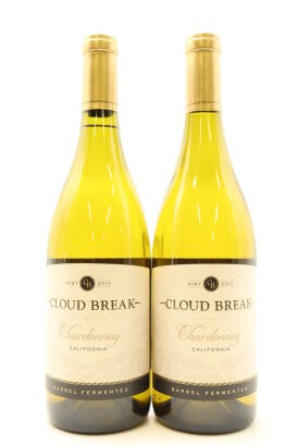 (2) 2017 Cloud Break Wines Barrel Fermented Chardonnay, California