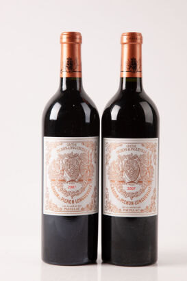 (2) 2007 Chateau Pichon Longueville Baron, Pauillac