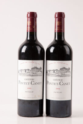 (2) 2005 Chateau Pontet Canet, Pauillac