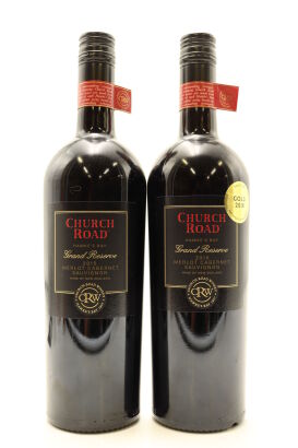 (2) 2015 Church Road Grand Reserve Cabernet Merlot, Hawke's Bay