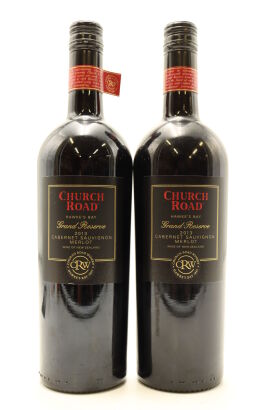 (2) 2013 Church Road Grand Reserve Cabernet Merlot, Hawkes Bay [BC95]