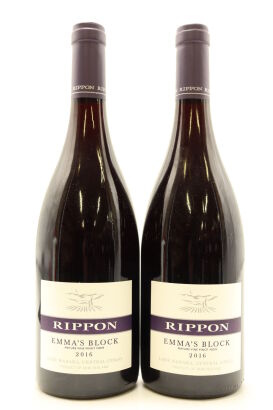 (2) 2016 Rippon Emma's Block Mature Vine Pinot Noir, Wanaka