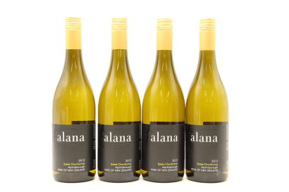 (4) 2013 Alana Estate Chardonnay, Hawke's Bay