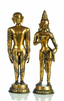 Pair of Brass Figures