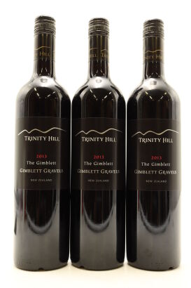 (3) 2013 Trinity Hill The Gimblett Cabernet Merlot, Gimblett Gravels