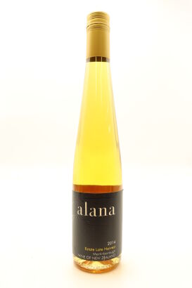 (1) 2014 Alana Estate Late Harvest, Martinborough, 375ml