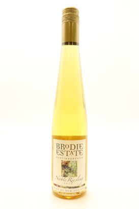 (1) 2016 Brodie Estate Noble Estate, Martinborough, 375ml