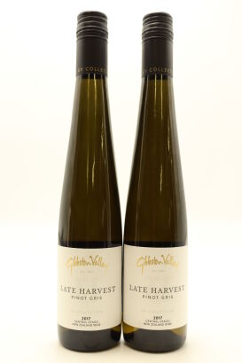 (2) 2017 Gibbston Valley Late Harvest Pinot Gris, Central Otago, 375ml