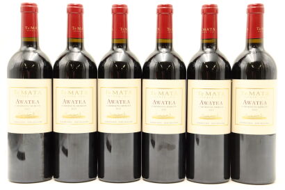 (6) 2019 Te Mata Estate 'Awatea' Cabernets - Merlot, Hawke's Bay