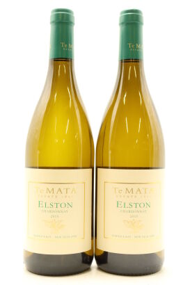 (2) 2015 Te Mata Estate Elston Chardonnay, Hawke's Bay