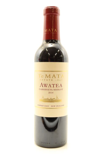 (1) 2014 Te Mata Estate 'Awatea' Cabernets Merlot, Hawke's Bay, 375ml