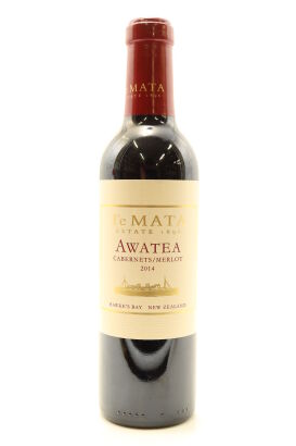 (1) 2014 Te Mata Estate 'Awatea' Cabernets Merlot, Hawke's Bay, 375ml