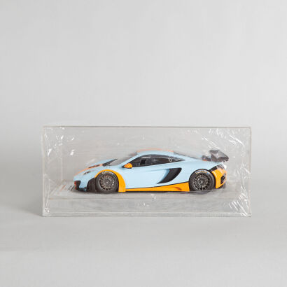 Tecnomodel McLaren MP4/12C GT3 Gulf Presentation 1:18