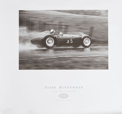 Jesse Alexander Belgium GP 1955 Print