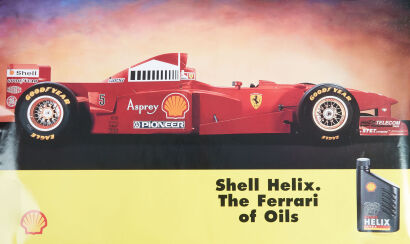Shell 'Is this the Ferrari of Oils?' Poster