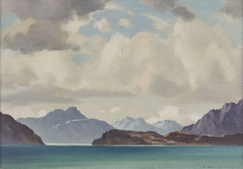 BASIL HONOUR Clouds Over Manapouri
