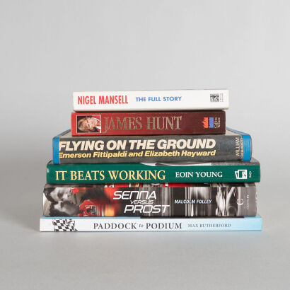 A lot of 6 Motor Racing Books