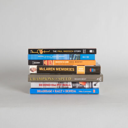 A lot of 7 Motor Racing Books