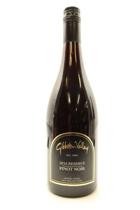 (1) 2016 Gibbston Valley Reserve Pinot Noir, Central Otago