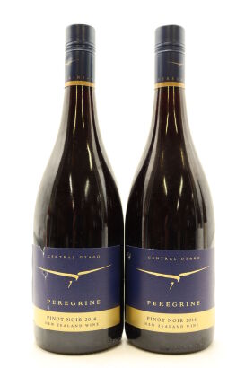 (2) 2014 Peregrine Pinot Noir, Central Otago