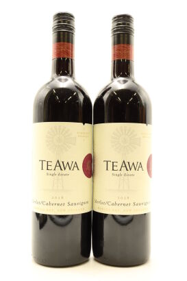 (2) 2018 Te Awa Single Estate Merlot Cabernet Sauvignon, Gimblett Gravels