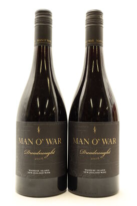 (2) 2016 Man O' War Dreadnought Syrah, Waiheke Island