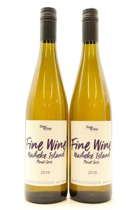 (2) 2018 Fine Wine Pinot Gris, Waiheke Island