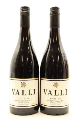 (2) 2013 Valli Wines Bendigo Vineyard Pinot Noir, Bendigo