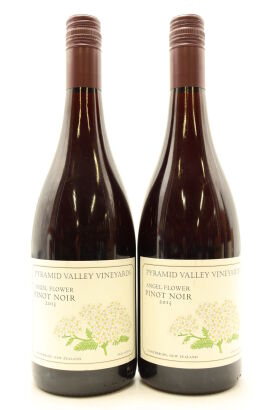 (3) 2013 Pyramid Valley Vineyards 'Angel Flower' Pinot Noir, Canterbury