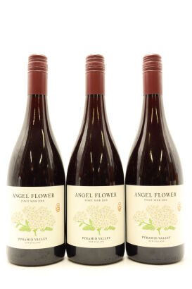 (3) 2016 Pyramid Valley Vineyards 'Angel Flower' Pinot Noir, Canterbury