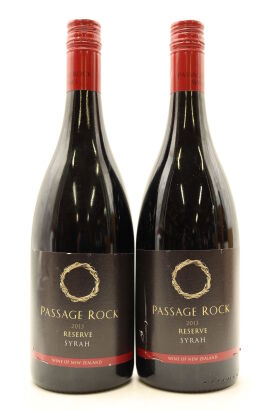 (2) 2013 Passage Rock Reserve Syrah, Waiheke Island