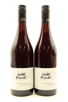 (2) 2018 Wild Earth Pinot Noir, Central Otago