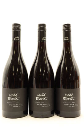 (3) 2020 Wild Earth 'Earth and Sky' Pinot Noir, Bannockburn