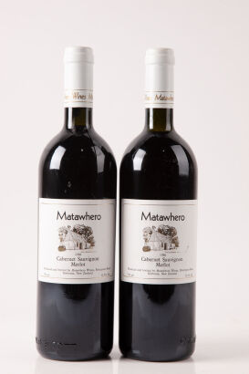 (2) 1986 Matawhero Cabernet Sauvignon, Gisborne