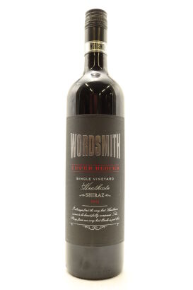 (1) 2015 Wordsmith Upper Blocks Single Vineyard Shiraz, Heathcote