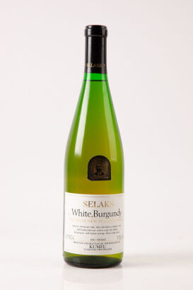 (1) 1992 Selaks White Burgundy, North Island